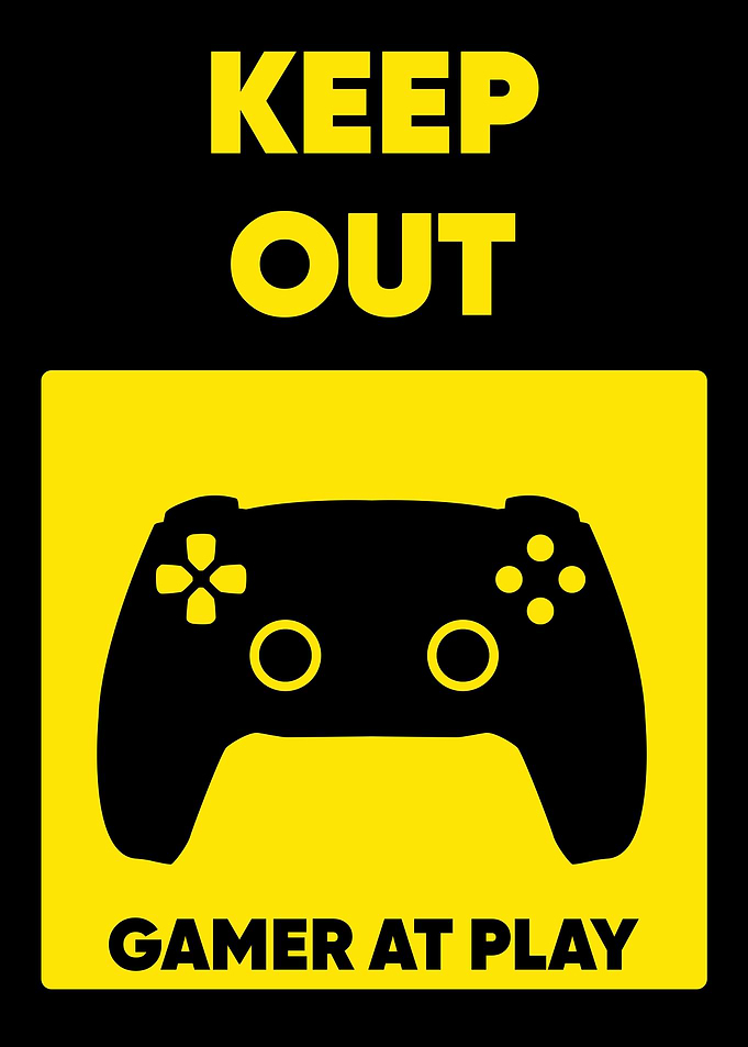 KEEP OUT GAMER