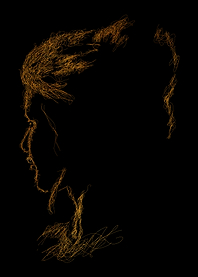 Fermale scribble art