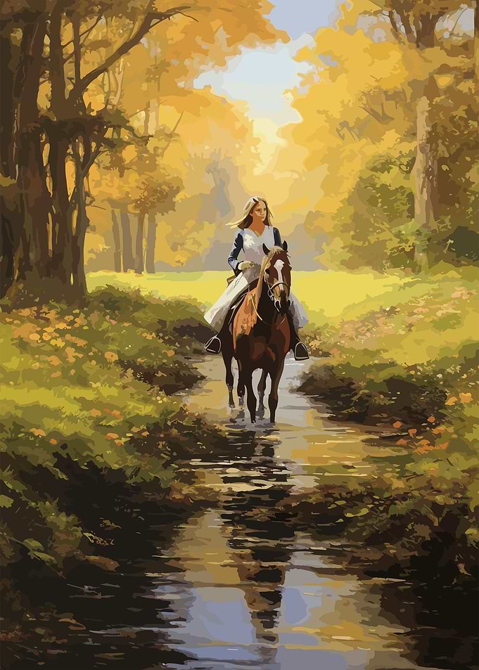 Countryside on Horseback