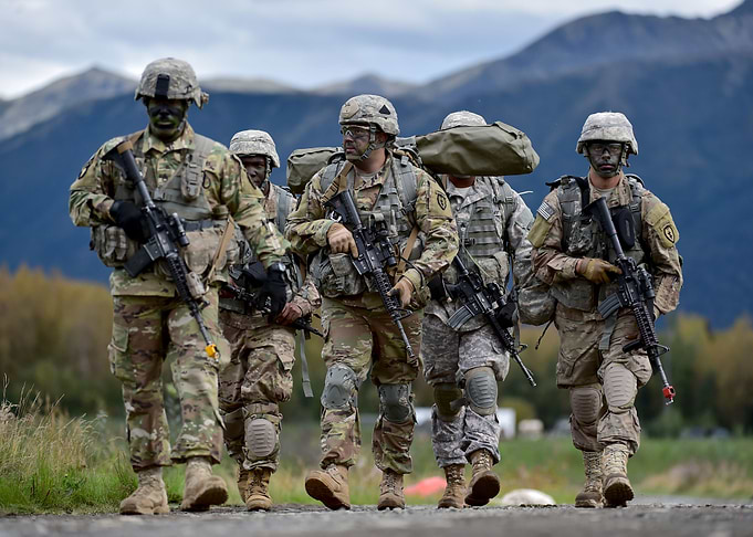 Paratroopers on the Ground