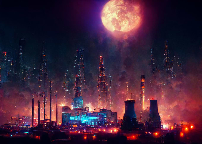 Cyberpunk Neon City