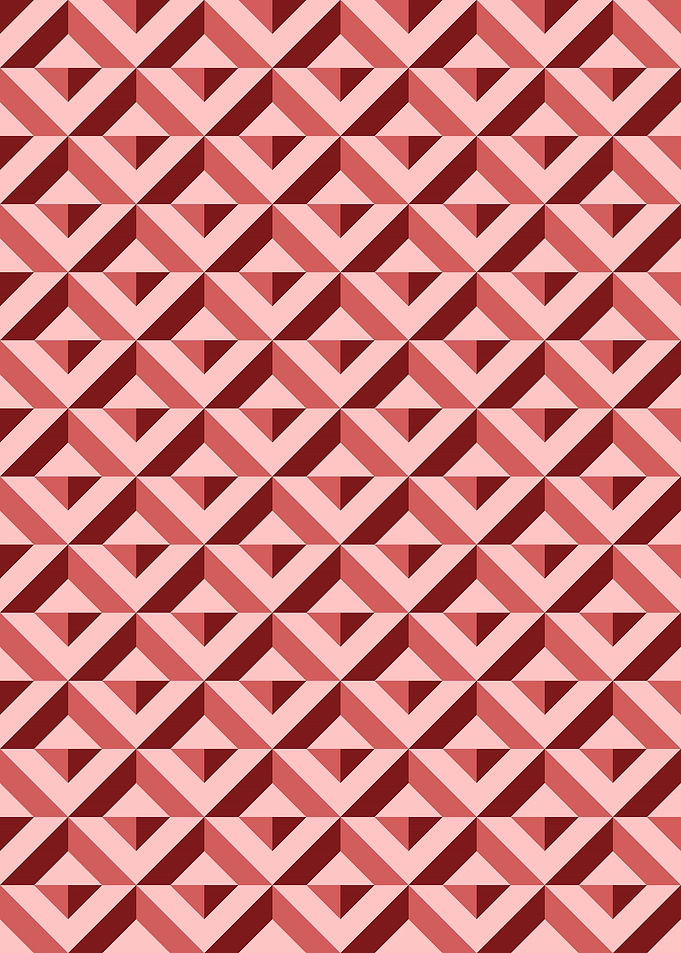 Flat 3D Seamless Illusion