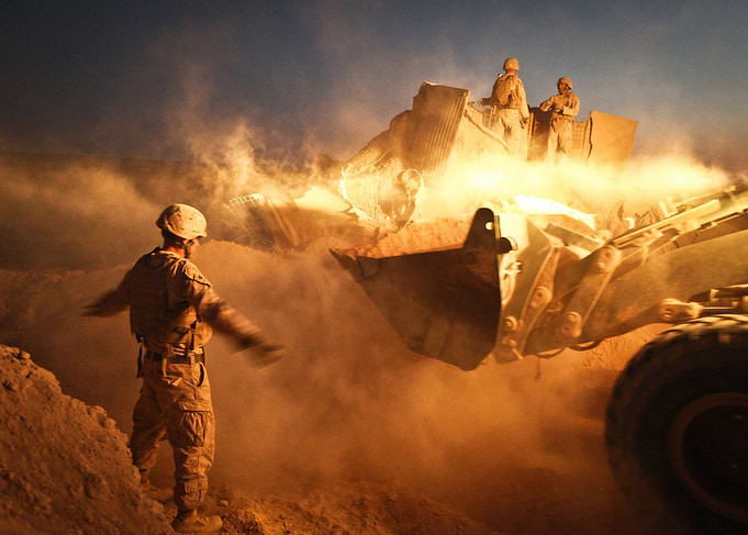 Bulldozing a Firebase