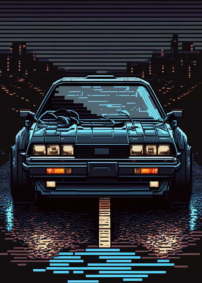 Gaming Pixel Cars