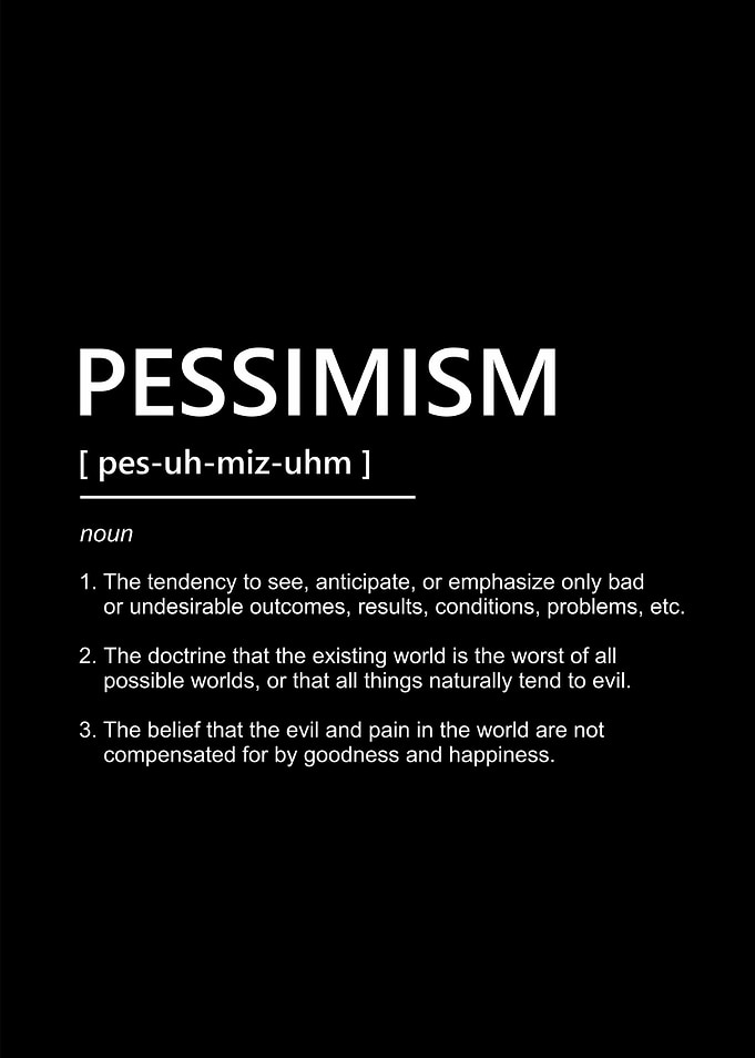 pessimism word