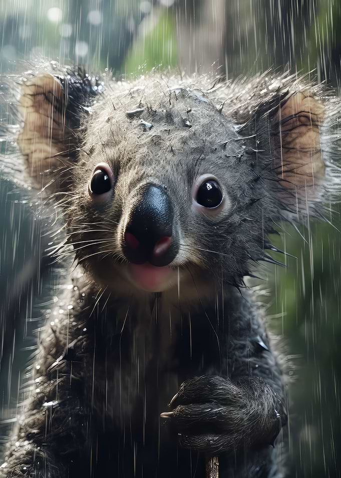 Wet Koala CloseUp