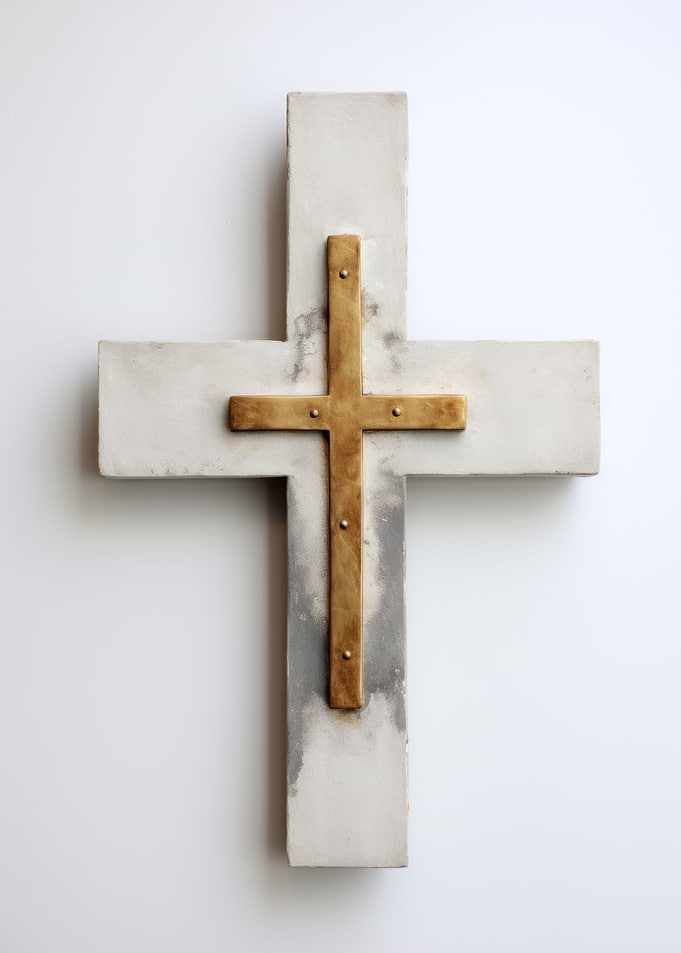 Vintage Cross Of Christ