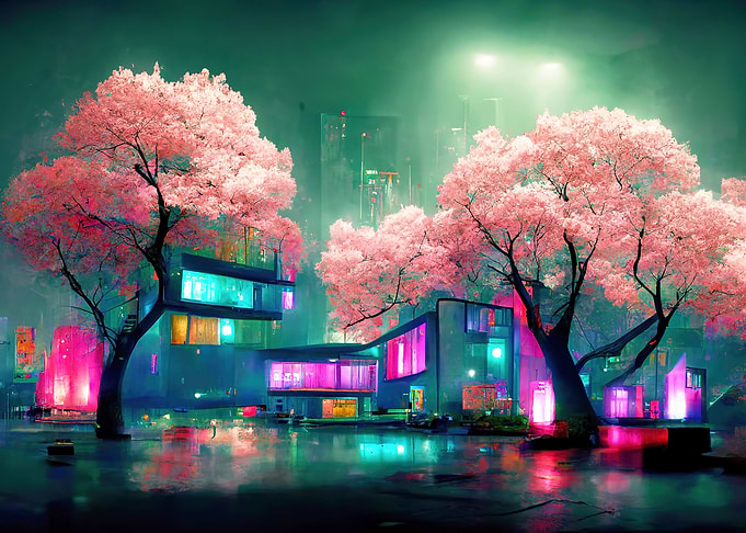 Cyberpunk Neon City