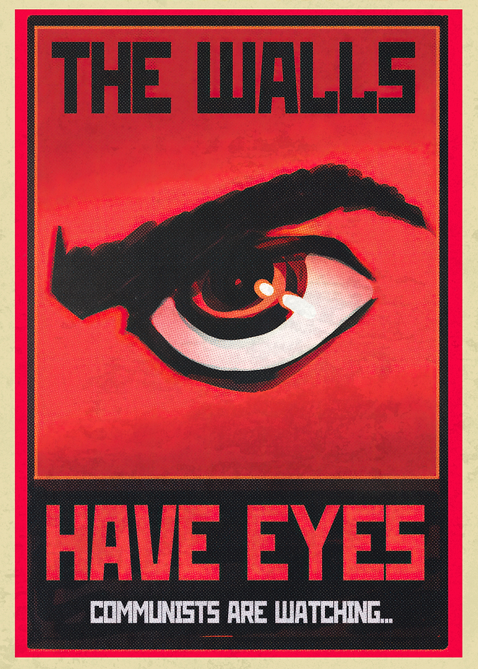 The walls have eyes
