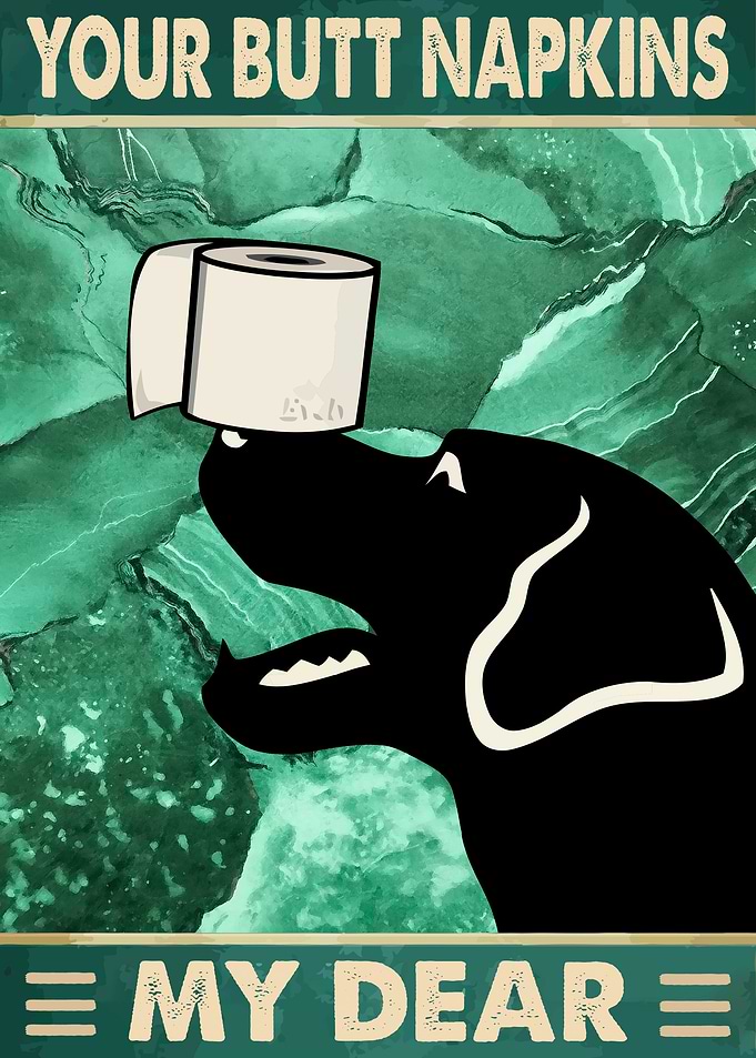 Your Butt Napkins My Dear