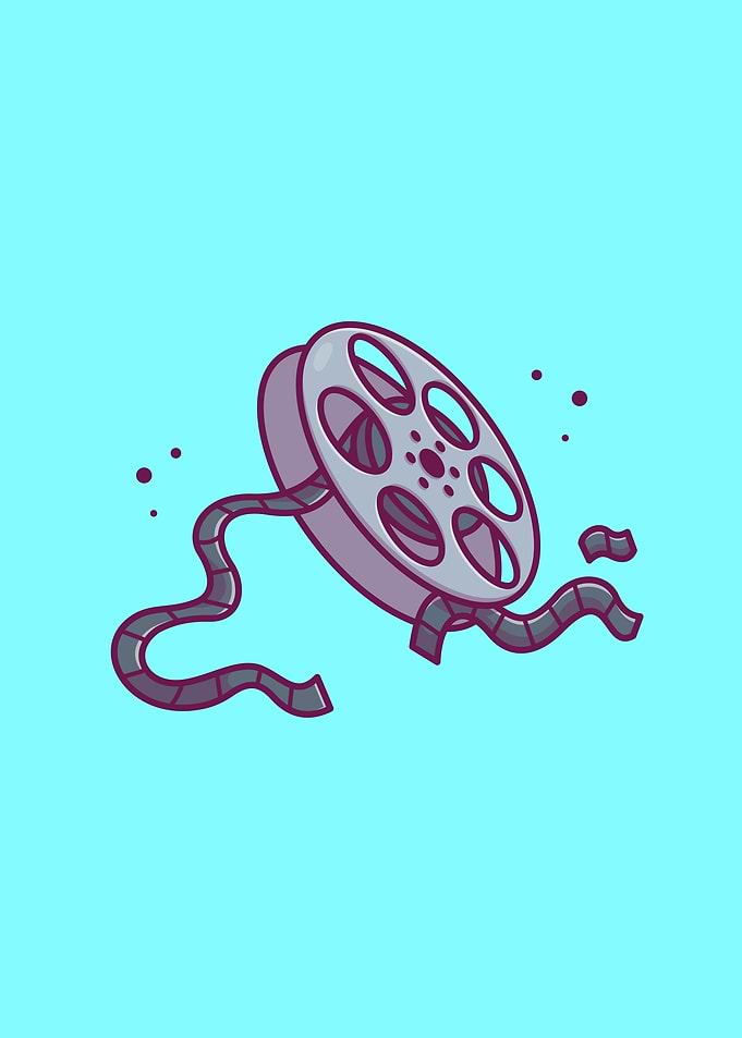 Roll Film Movie Cartoon