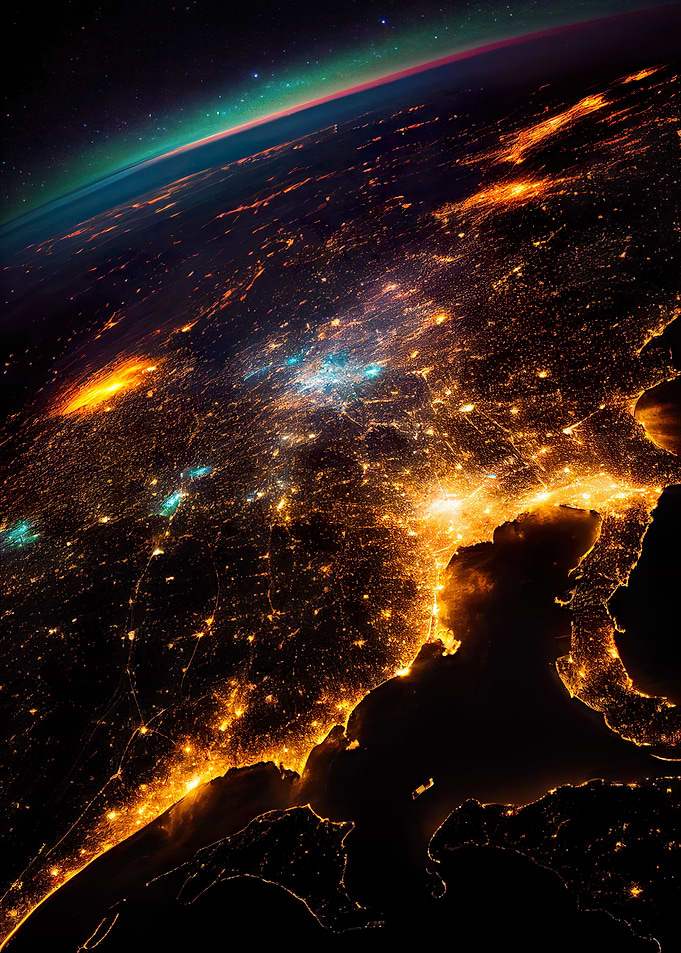 Spaceview to the Earth