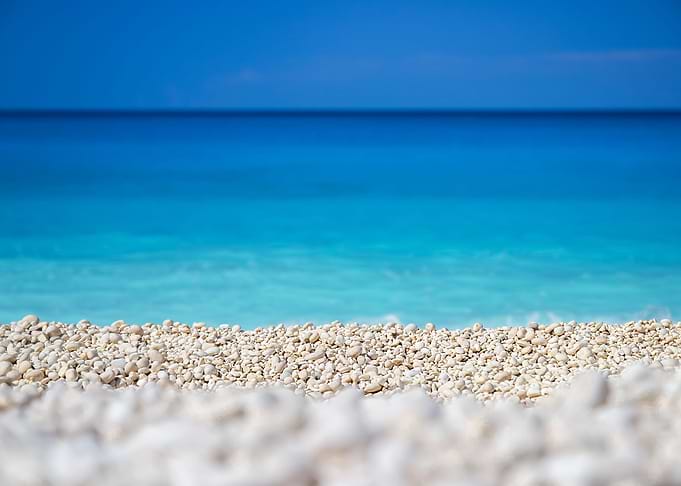 Paradise beach, Greek view
