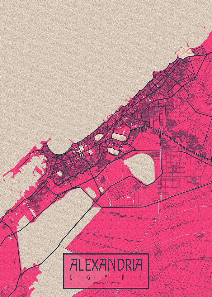 Alexandria Map Blossom