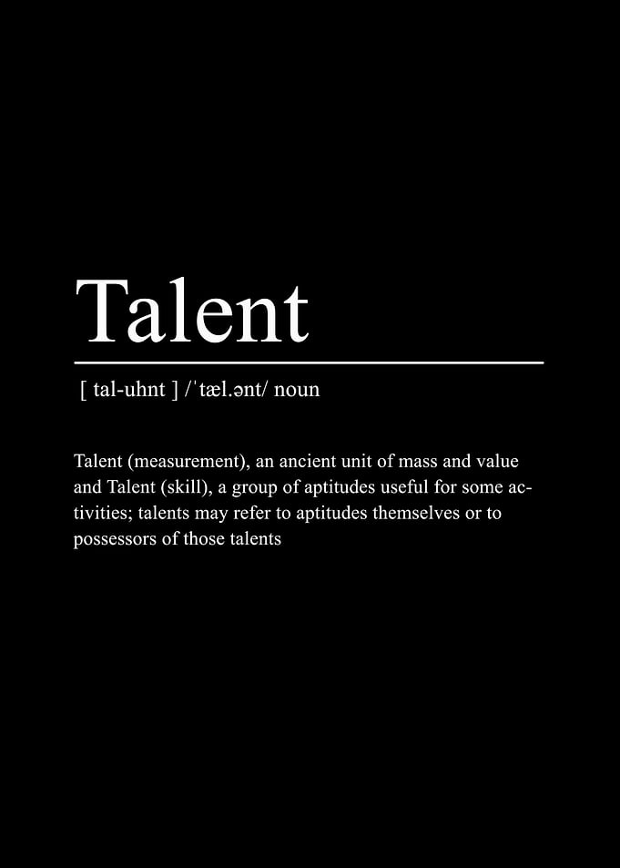 Talent Meaning