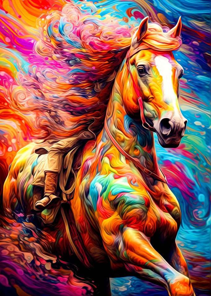 Horse Psychedelic