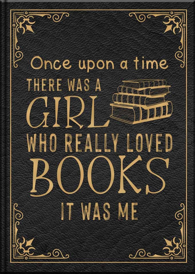 A girl who loves books