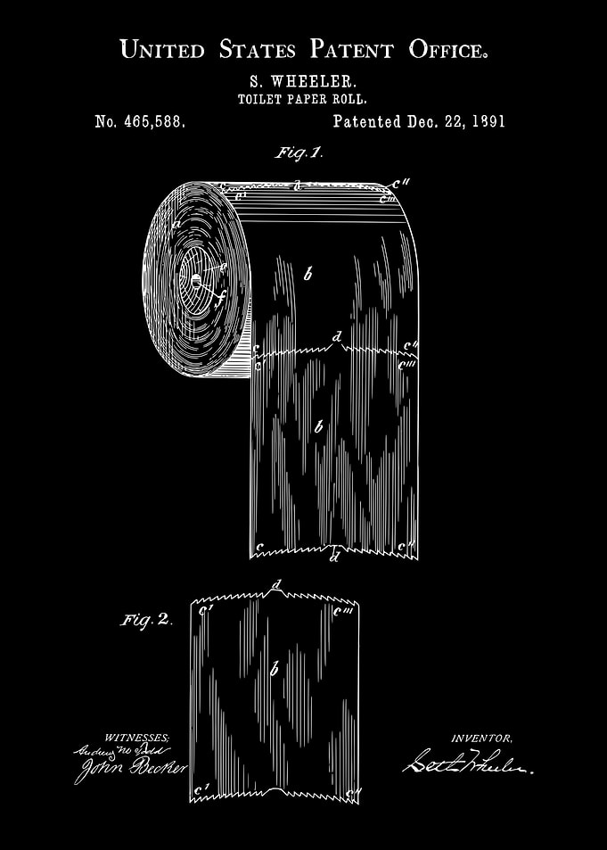 Toilet Paper Patent