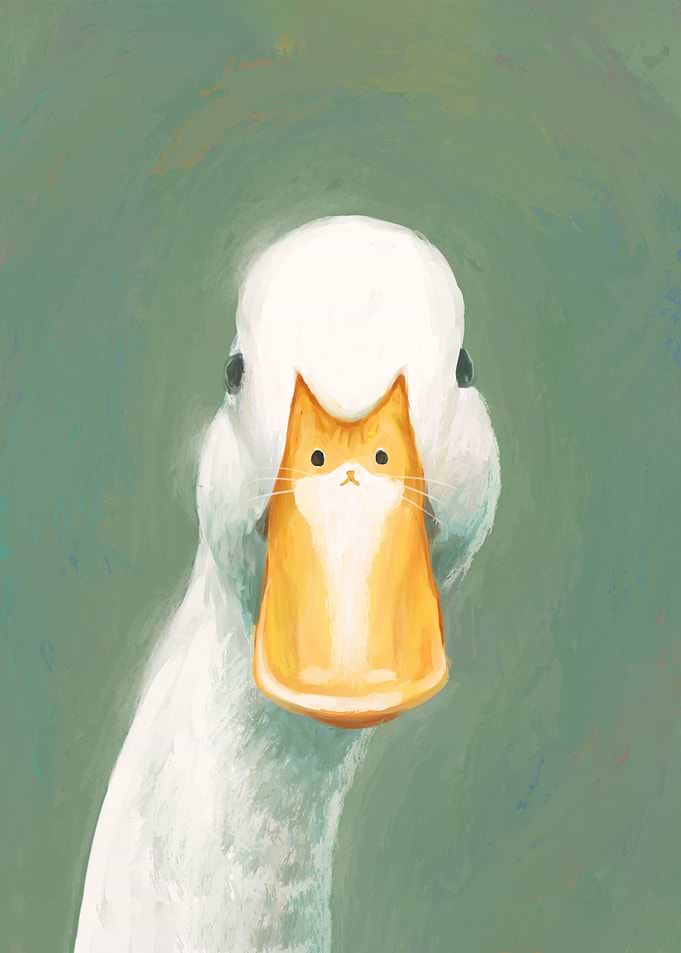 gato en pato