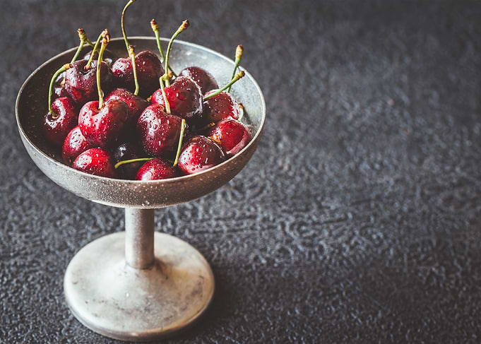 Fresh cherries