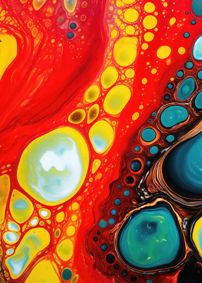 Acrylic Paint Pour 17