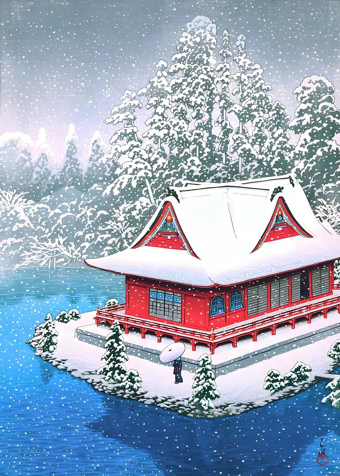 Snow at Inokashira