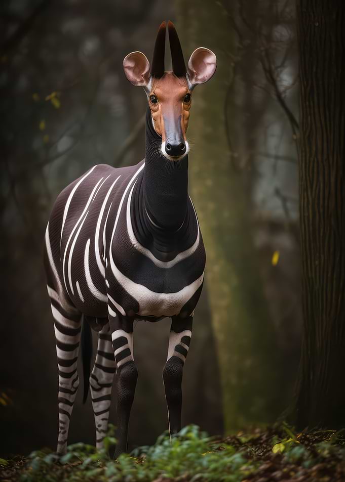 Graceful okapi