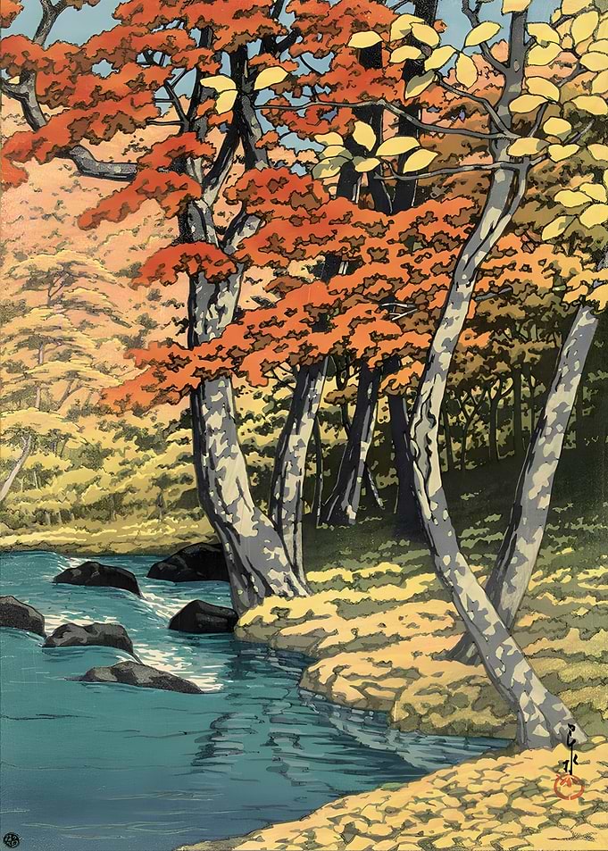 Autumn in Oirase