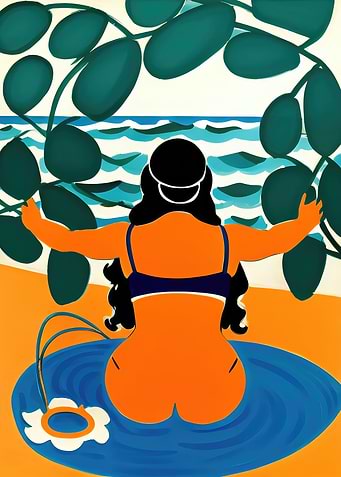 Beach Body Poster