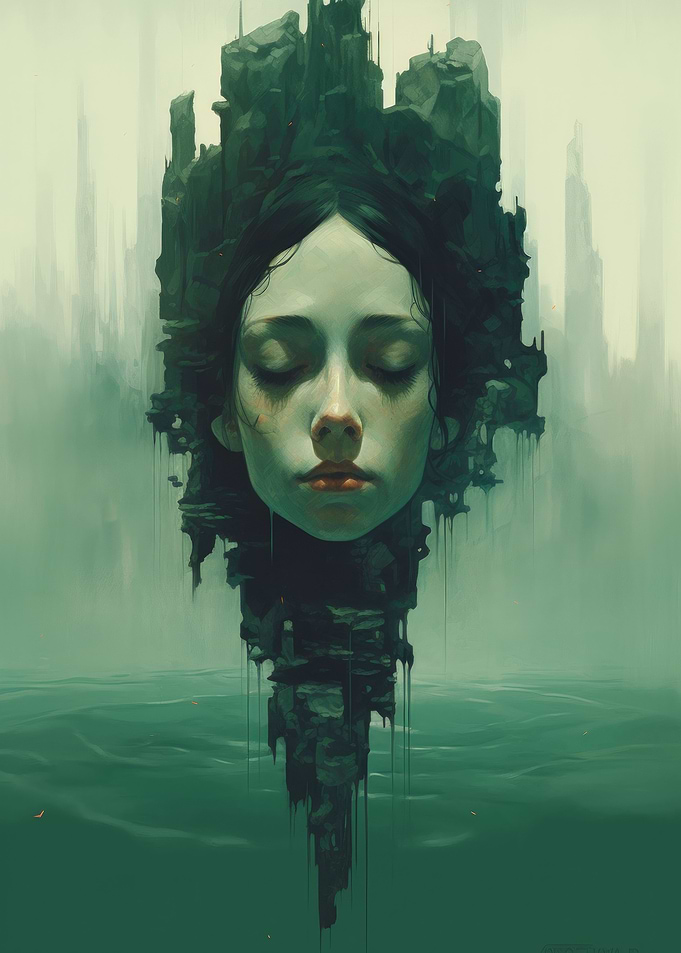 Face in the rock