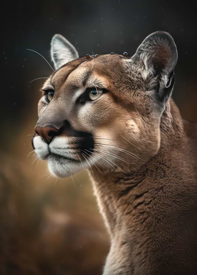 Wild puma