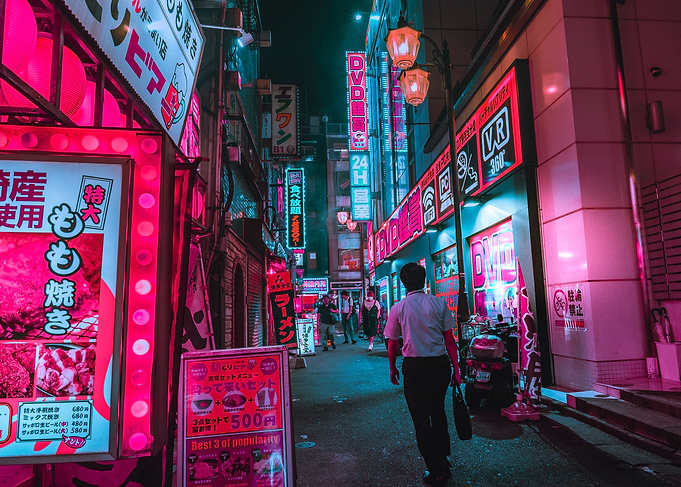 Into Neon Tokyo