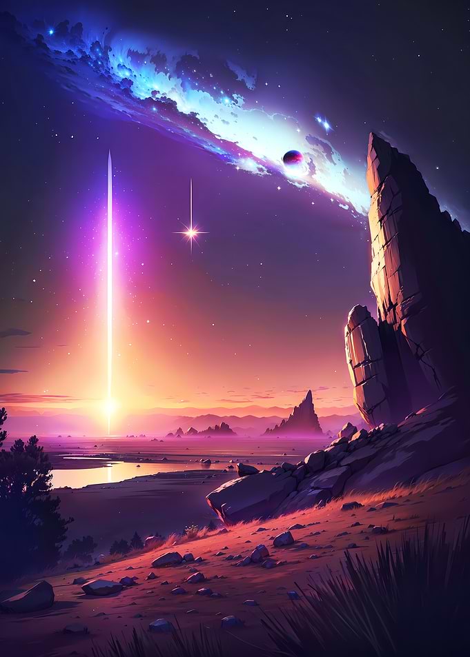 Twilight Fantasy Landscape
