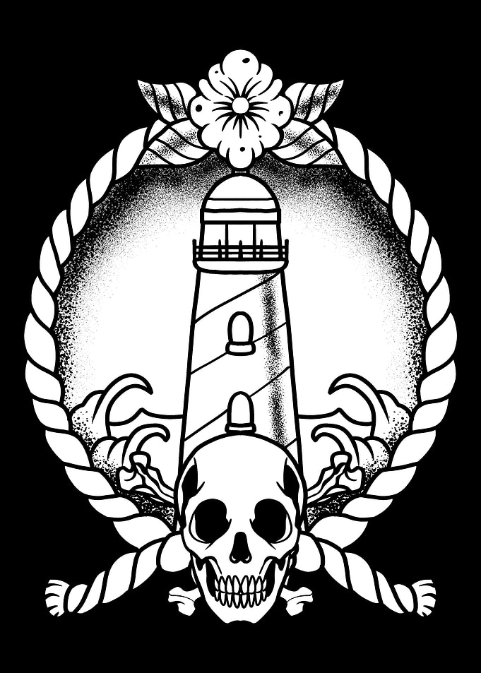 Lighthouse Skull