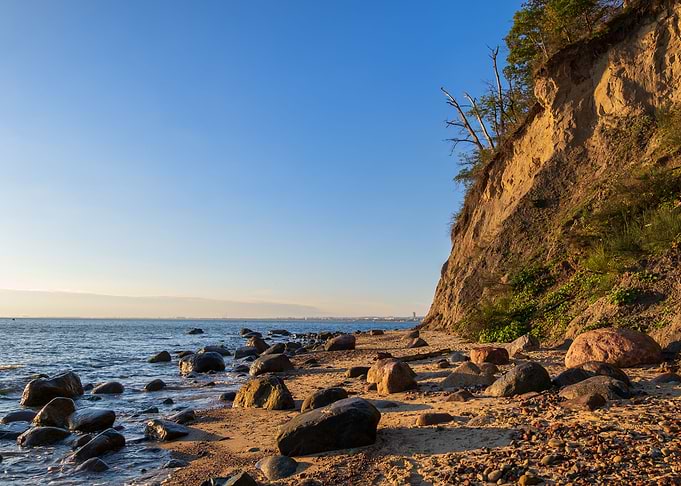 Orlowski Cliff In Gdynia