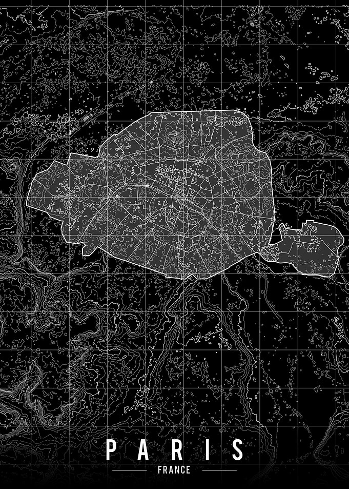Paris map
