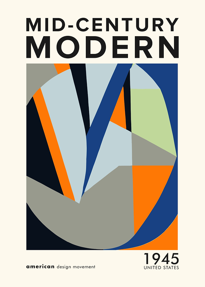 Modern Geometric Poster