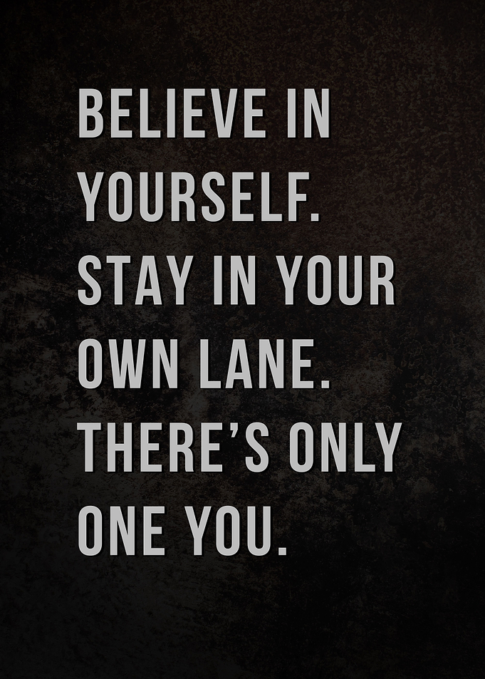 Believe In Yourself