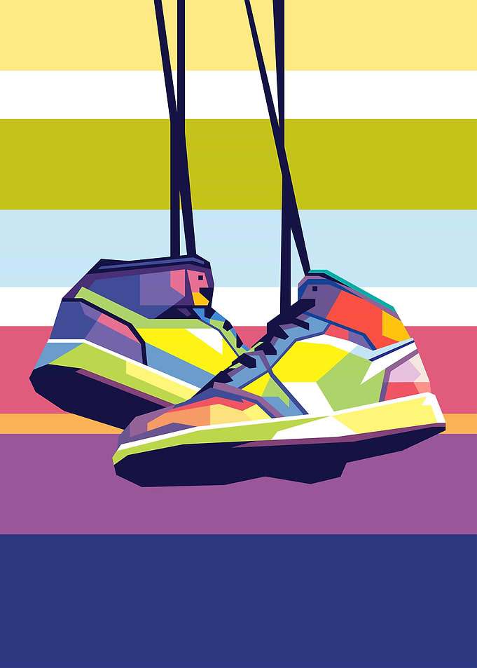 Shoes Pop Art