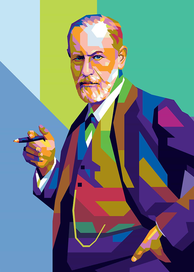 Sigmund Freud Pop Art