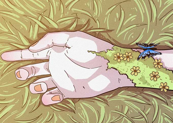 aesthetic hand