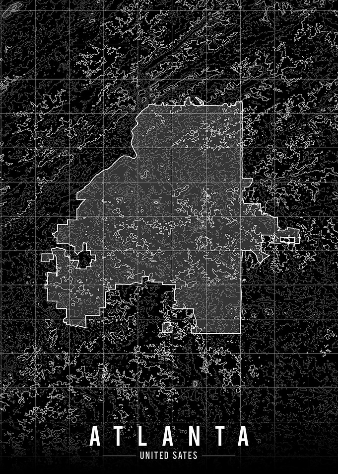 Atlanta map