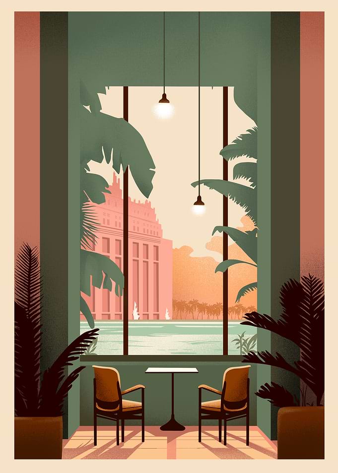 Coffee Chill View Minimal
