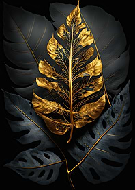 Leaves black gold