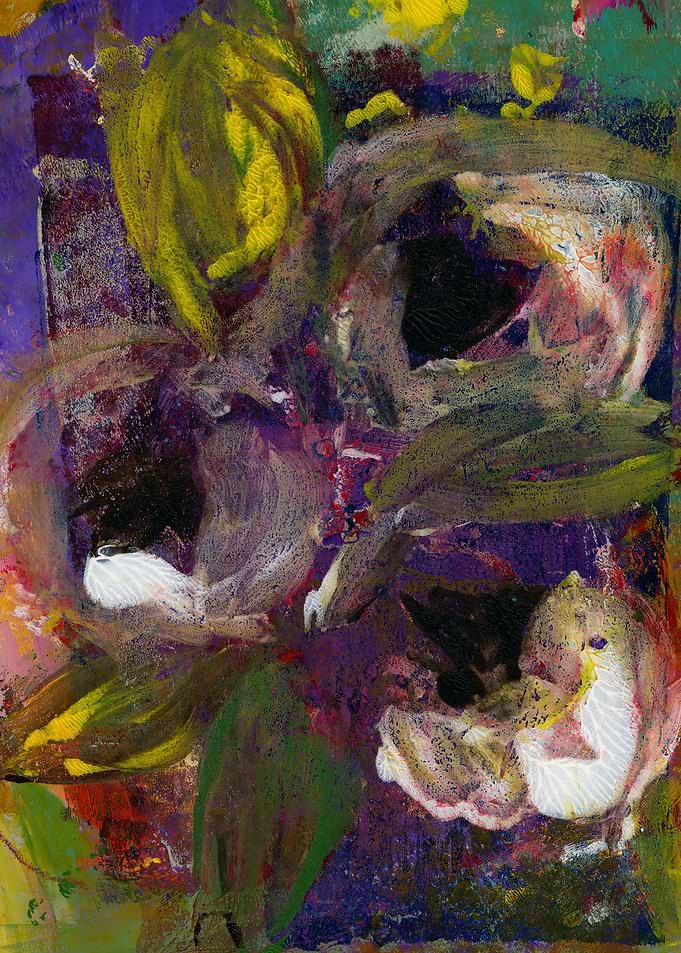 Abstract Vintage Floral