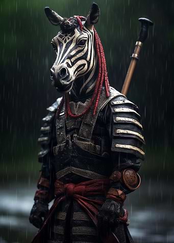 Samurai Zebra