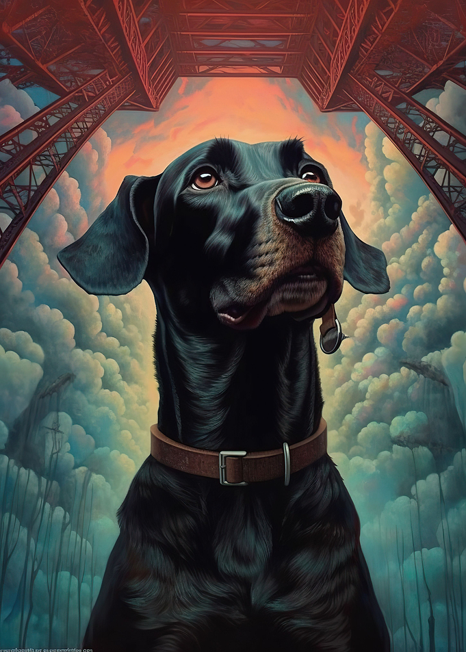 Canine Constellations Art