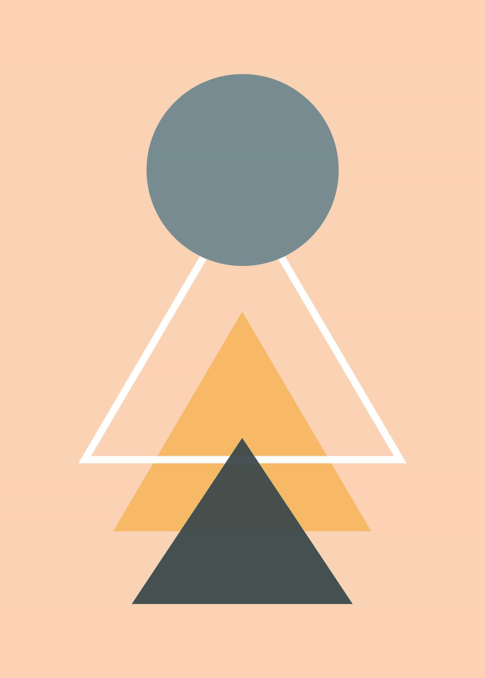 Abstract Boho Geometric