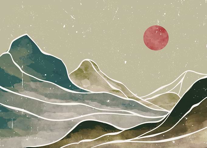 Abstract Mountain