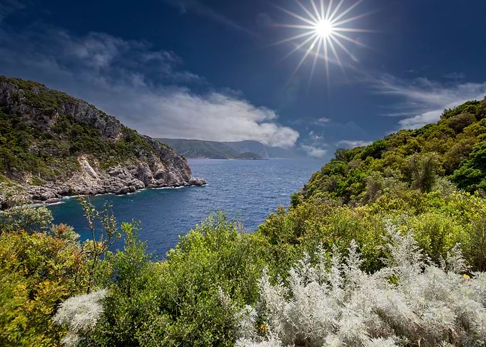 Seascape on a Greek Island